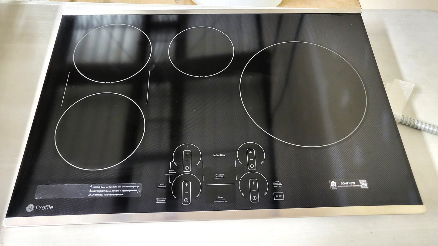 GE Profile 30" Built-In Touch Control Induction Cooktop - PHP9030STSS