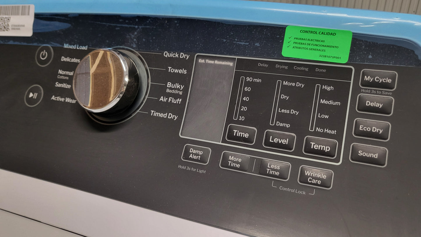 GE 7.4 cu. ft. Capacity Gas Dryer Front Load with Sensor Dry - GTD58GBSVWS