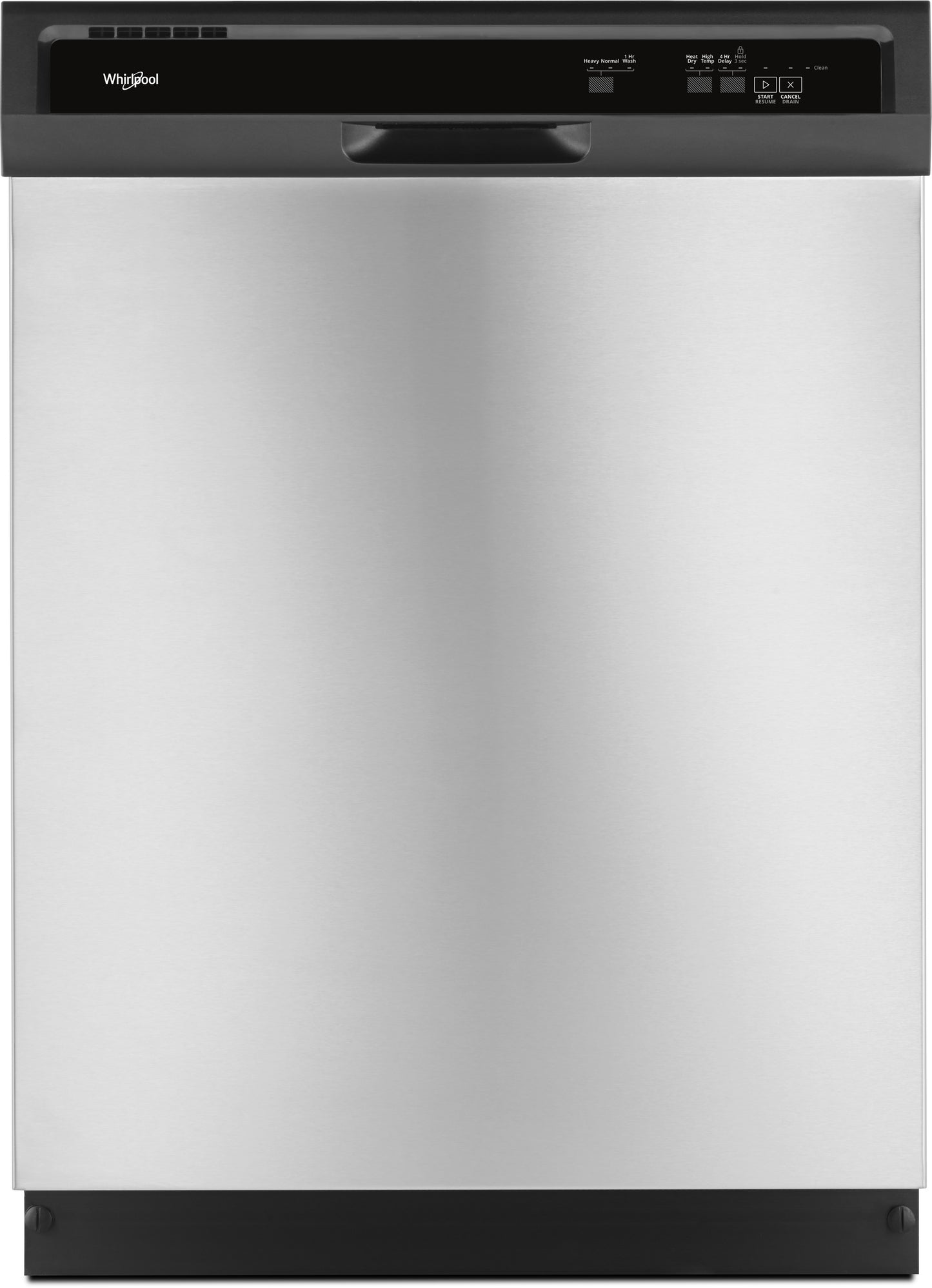 Whirlpool 24" Full Console Dishwasher w/ 12 Place Settings -WDF331PAMS