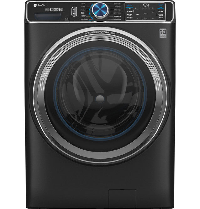 GE Profile 5.3Cu Front Load Steam Washer w/ SmartDispense UltraFresh & OdorBlock - PFW950SPTDS