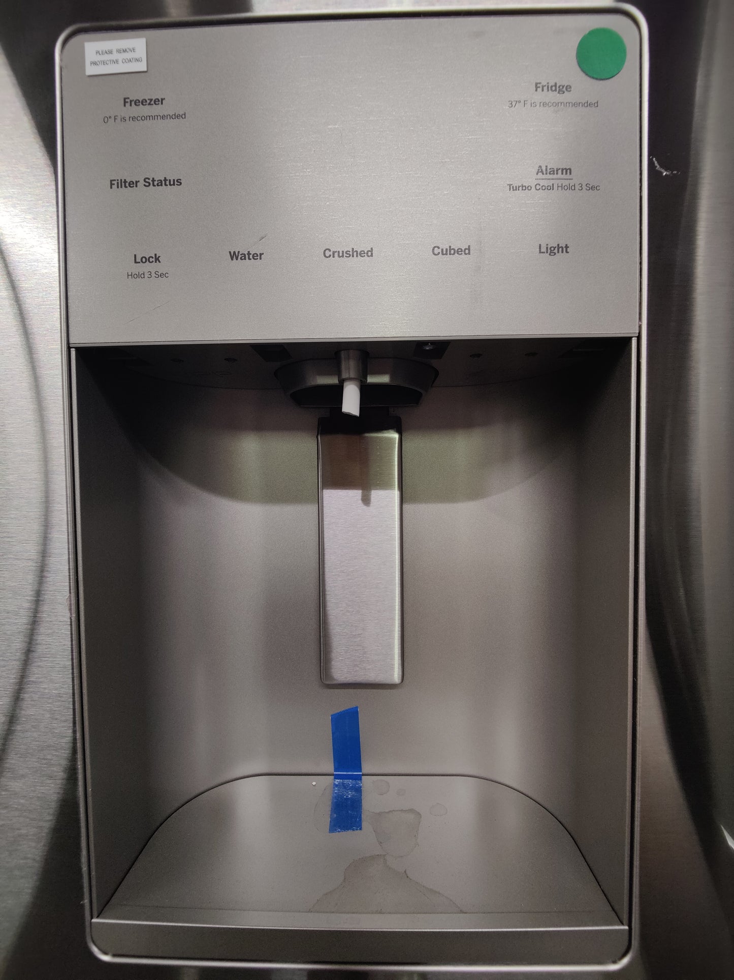 GE 25.7 Cu. Ft. Fingerprint Resistant French-Door Refrigerator with Dispenser