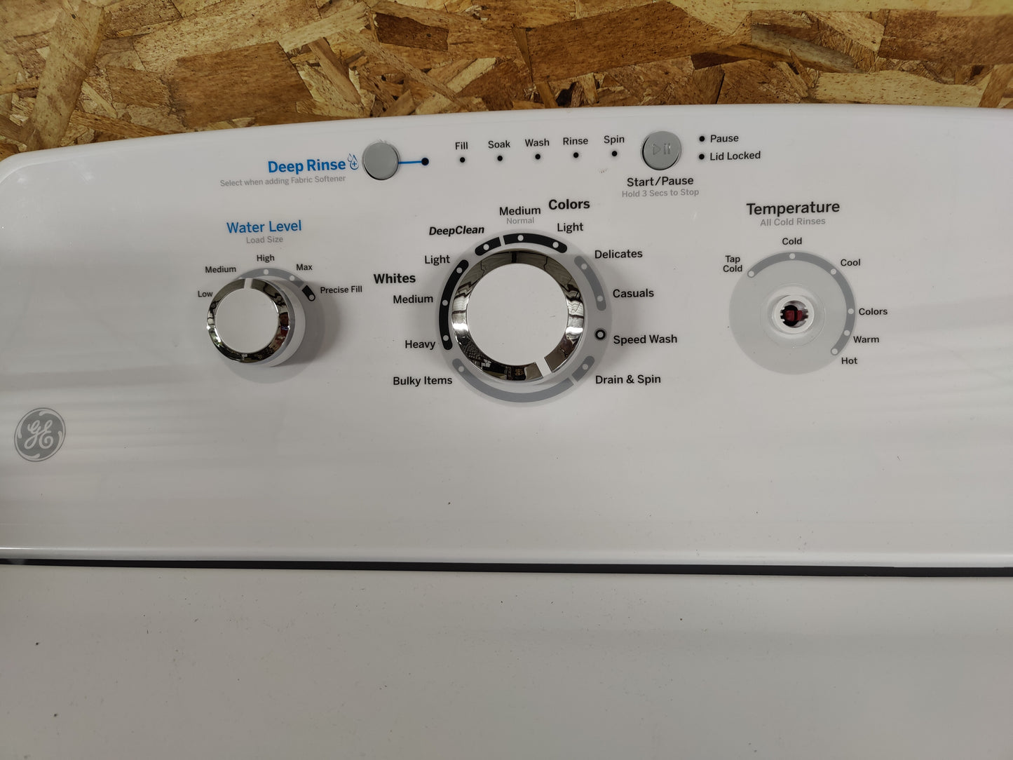 GE 4.0 cu. ft. Capacity Washer with Stainless Steel Basket - GTW325ASWWW
