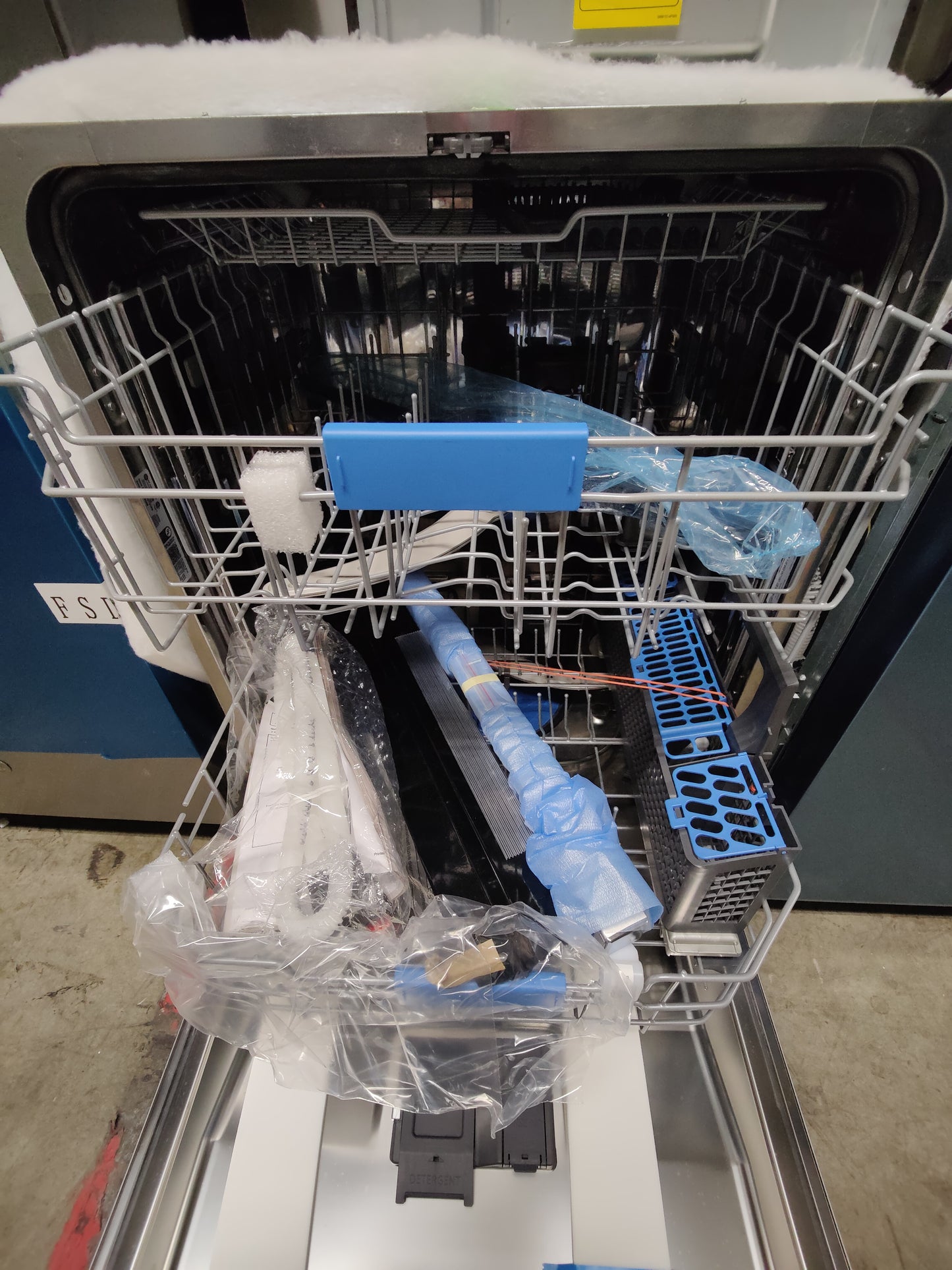 GE Profile Fingerprint Resistant Top Control Stainless Steel Interior Dishwasher