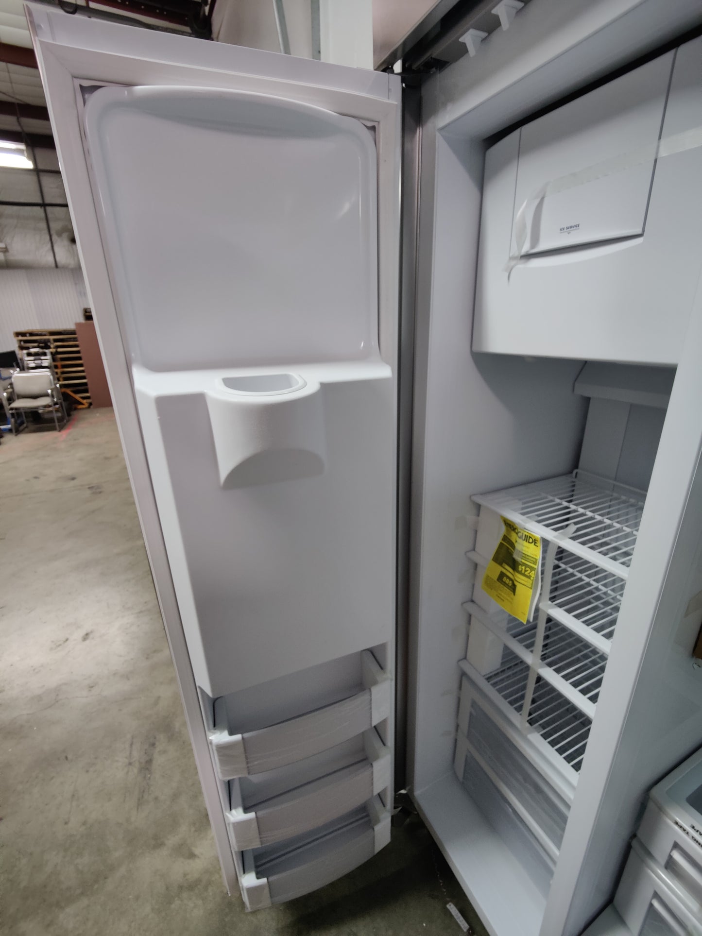 GE Cafe 48" Built-In Side-by-Side Refrigerator w/ Filtered Water/Ice Dispenser