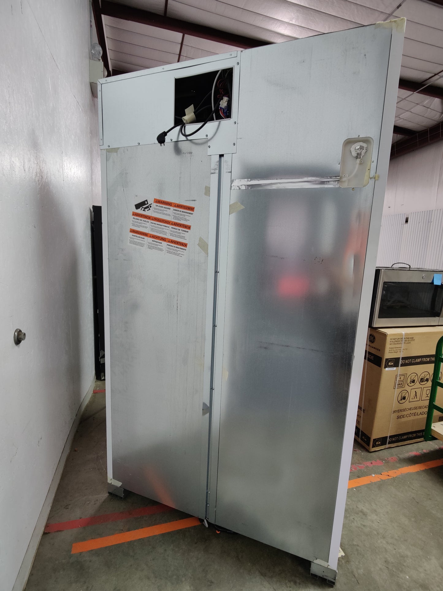 GE Cafe 48" Built-In Side-by-Side Refrigerator w/ Filtered Water/Ice Dispenser