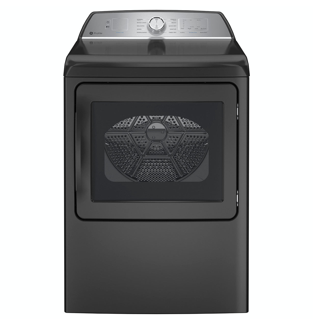 GE Profile 7.4Cu Gas Dryer, Sanitize and Sensor Dry