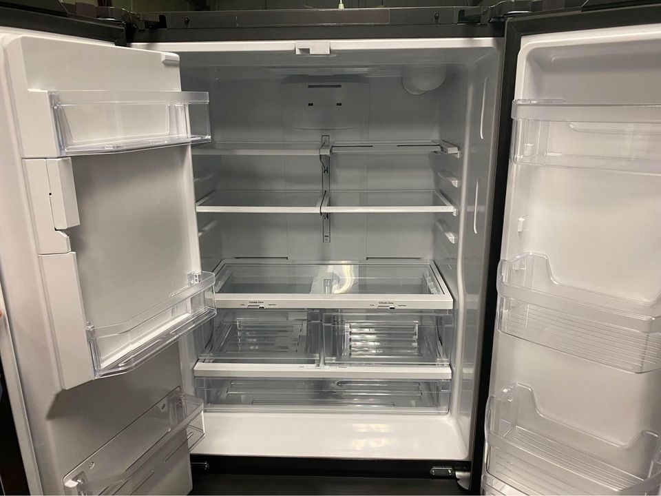 GE ENERGY STAR 17.5 Cu. Ft. Counter-Depth French-Door Refrigerator - GYE18JYLFS