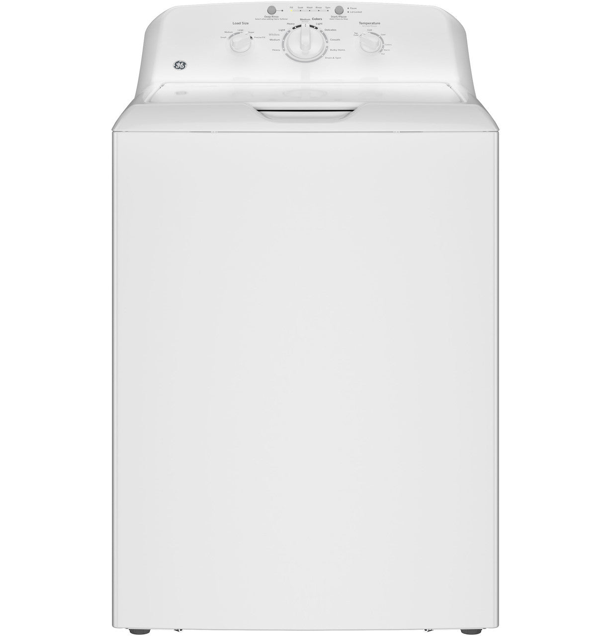 GE 3.8 cu. ft. Capacity Stainless Washer with Stainless Steel Basket - GTW220ACKWW