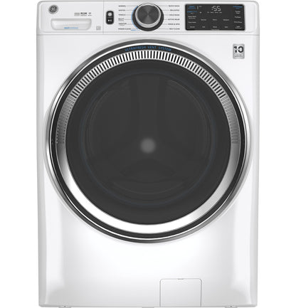 GE 4.8 cu. ft. Capacity Smart Front Load ENERGY STAR Steam Washer - GFW650SSNWW