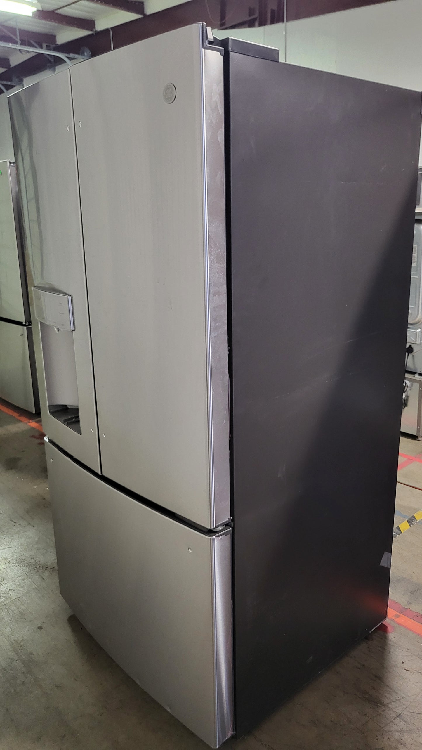 GE ENERGY STAR 27.7 Cu. Ft. French-Door Refrigerator - GFE28GYNFS