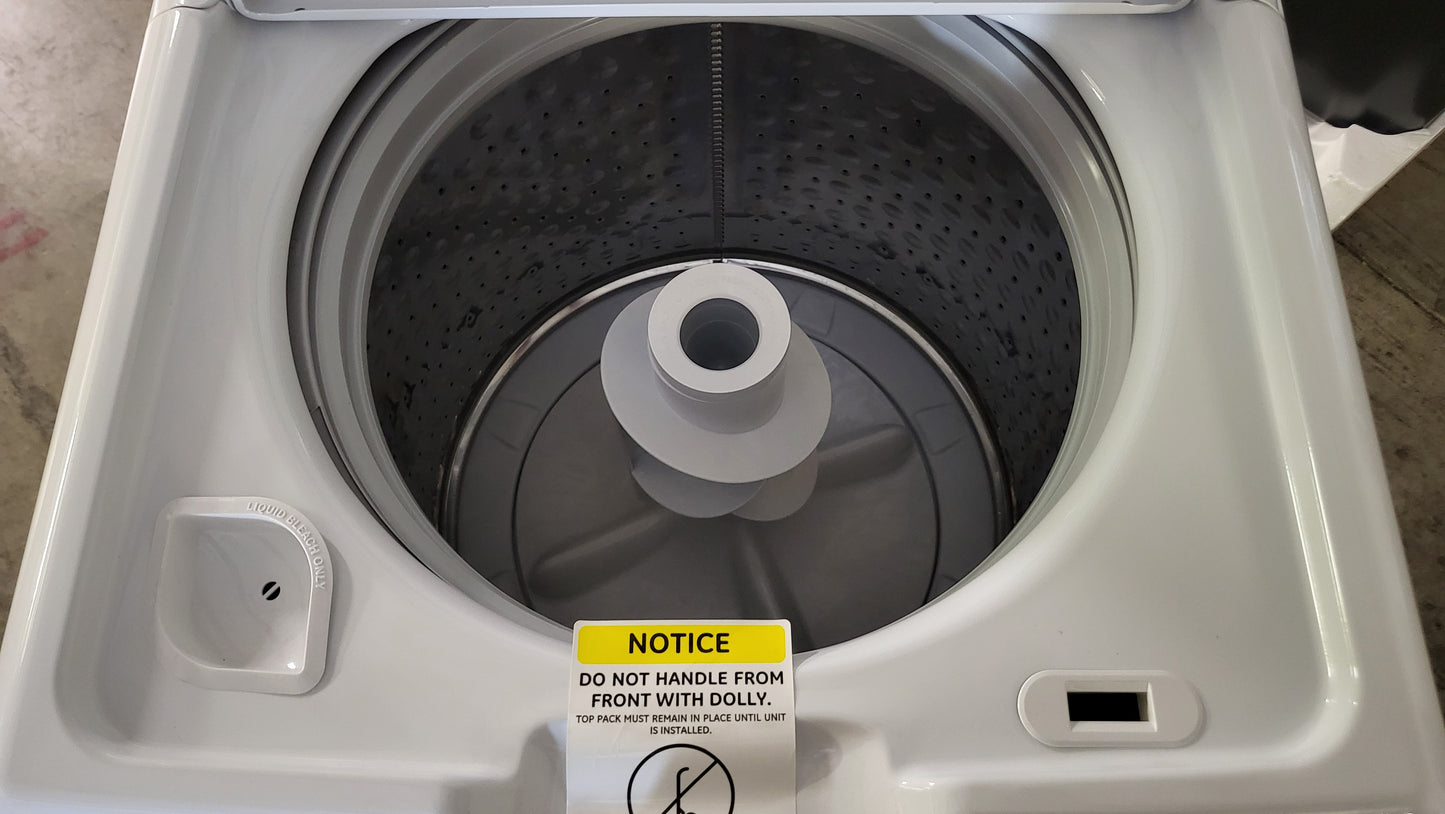 GE® 4.2 cu. ft. Capacity Washer with Stainless Steel Basket - GTW335ASNWW