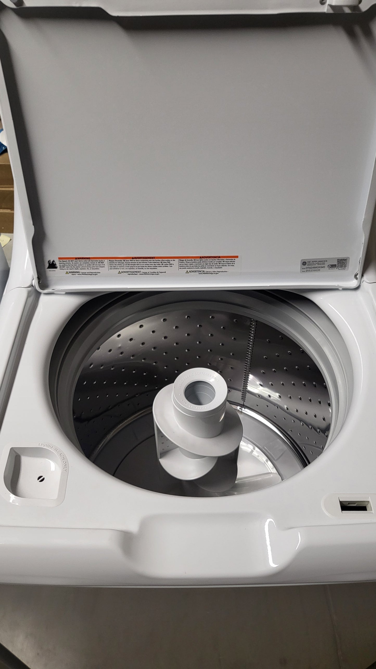 Hotpoint 3.8 Cu. Ft. Top Load Washer and 6.2 Cu. Ft. Electric Dryer Set