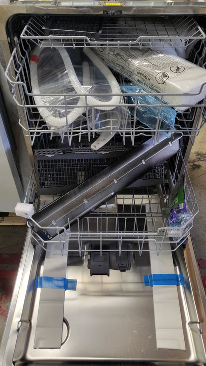 GE Front Control with Stainless Steel Interior Dishwasher - GDF670SYVFS
