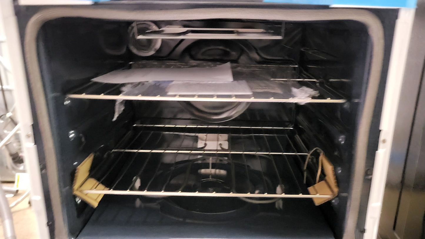 HOTPOINT 24" ELECTRIC FREE-STANDING FRONT-CONTROL RANGE - RAS240DMWW