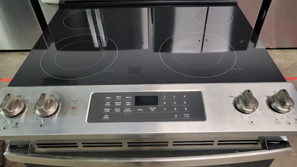 GE 30" Slide-In Electric Range - JS645SLSS