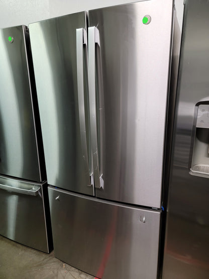 GE 18.6 Cu. Ft. Counter-Depth French-Door Refrigerator - GWE19JYLFS