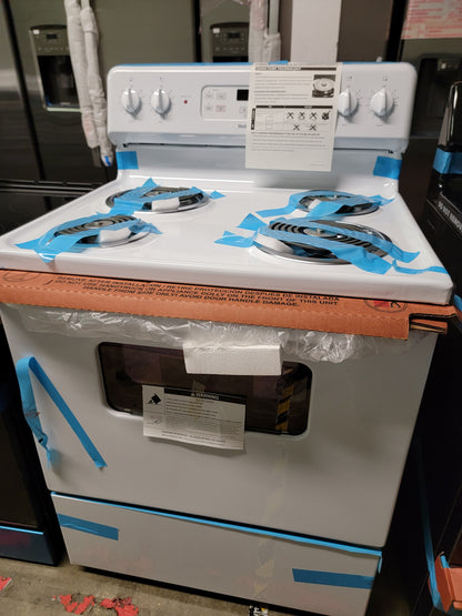 Hotpoint 30 in. 5.0 cu. ft. Electric Range White - RBS360DMWW