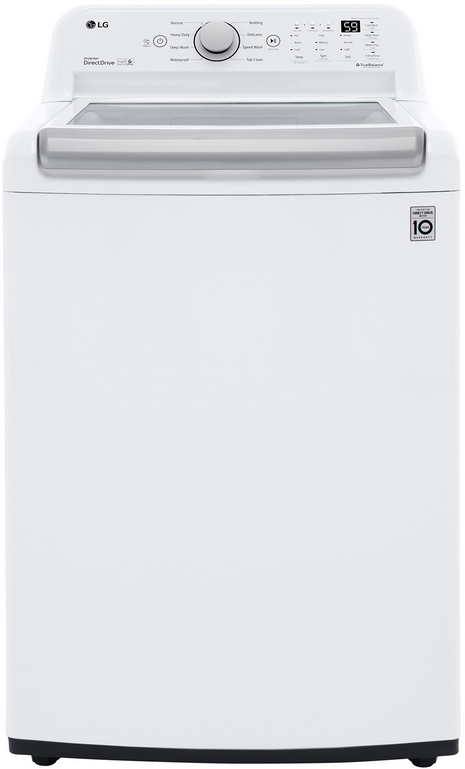 LG 5.0 cu ft Ultra Top Load Washer w/ NeverRust TurboDrum - WT7150CW