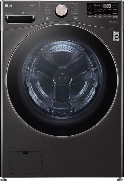 LG 4.5cu Stackable Front Load Washer /w Steam & TurboWash - WM4000HBA