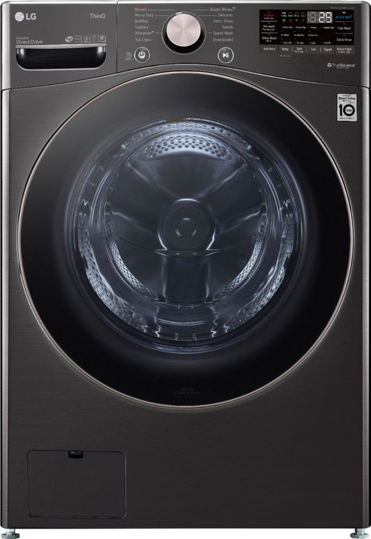 LG 4.5cu Stackable Front Load Washer /w Steam & TurboWash - WM4000HBA