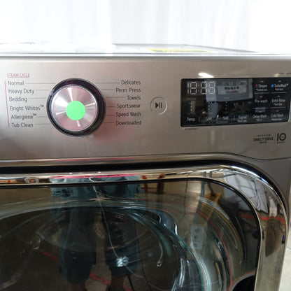 LG 5.2cu Stackable Front Load Washer w/ Steam - WM8980HVA