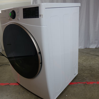 LG 4.5cu Stackable Front Load Washer & 7.4cu Electric Dryer - White