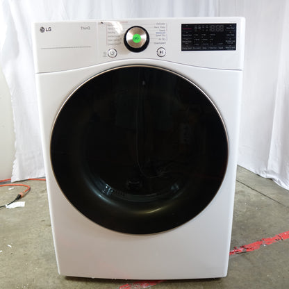 LG TurboSteam 7.4cu Stackable Gas Dryer w/ SMART Steam Dry - DLGX4001W