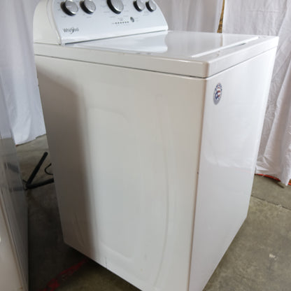 Whirlpool 3.8cu Top Load Washer and 7.0cu Gas Dryer - WTW4955HW