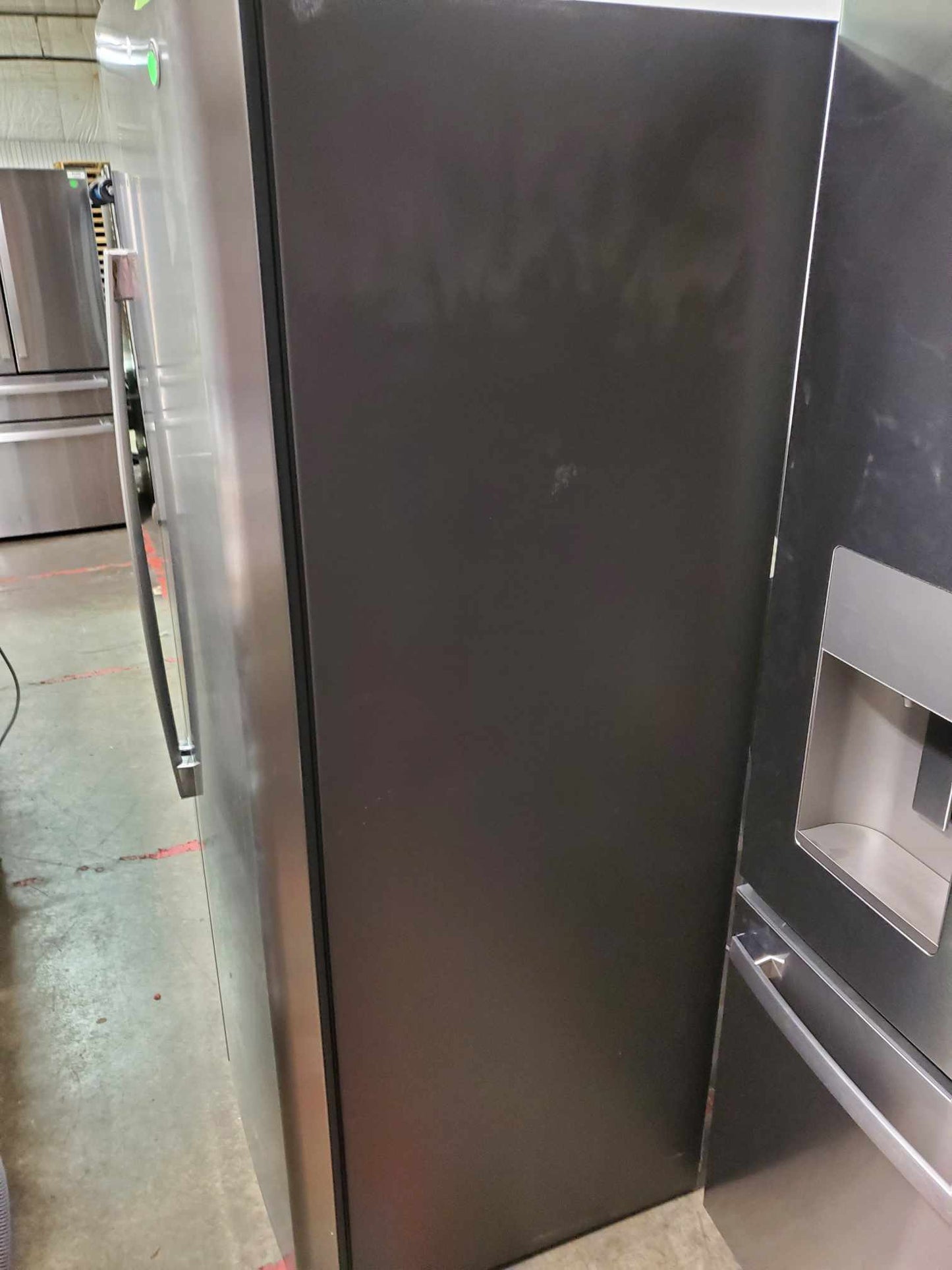 GE 21.8 Cu. Ft. Counter-Depth Side-By-Side Refrigerator - GZS22IYNFS