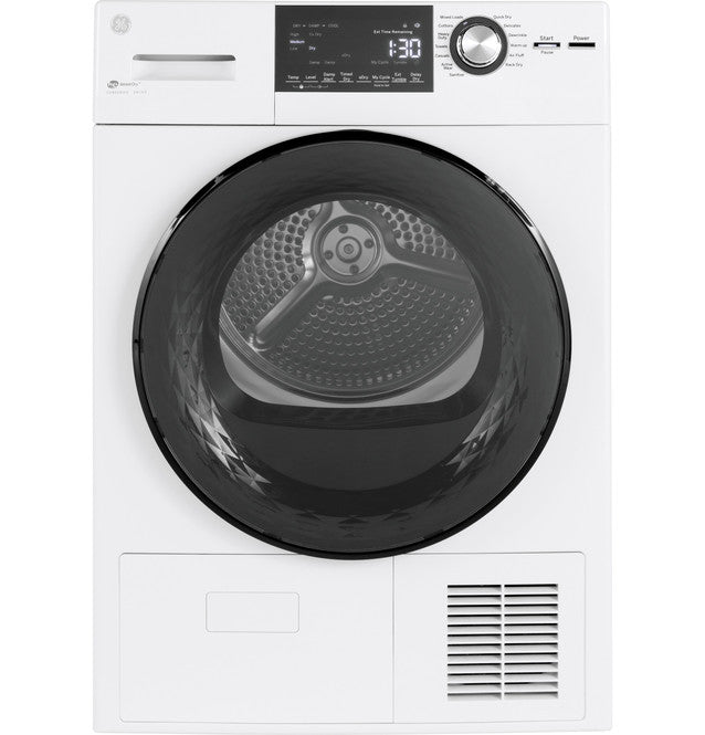 GE 4.3 cu. ft. 24in Front Load Stackable Electric Dryer  - GFD14ESSNWW