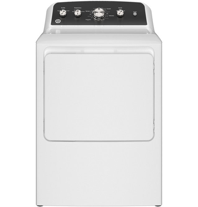 GE 7.2Cu Capacity Gas Dryer /w Dewrinkle, Delicates, CottonDry, Extended Tumble