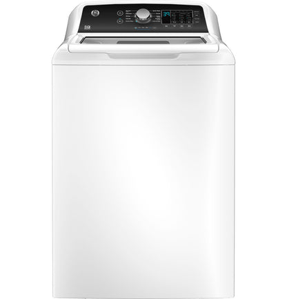 GE 4.5Cu Top Load Washer with Water Level Control & Dual Action Agitator