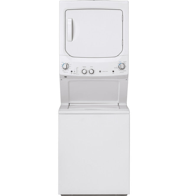 GE 3.8 cu. ft. Cap Washer & 5.9 cu. ft. Cap Electric Dryer - GUD27ESSMWW