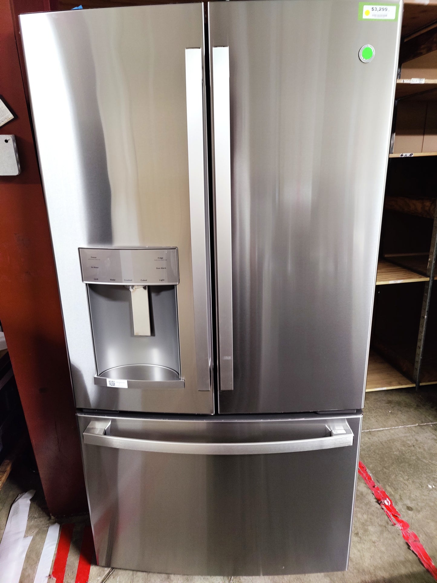 GE ENERGY STAR 27.7 Cu. Ft. Fingerprint Resistant French-Door Refrigerator