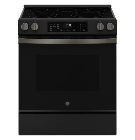 GE Electric Convection Range with No Preheat Air Fry - GRS600AVDS