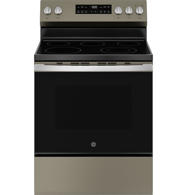 GE Free-Standing Electric Range with Crisp Mode - GRF500PVES