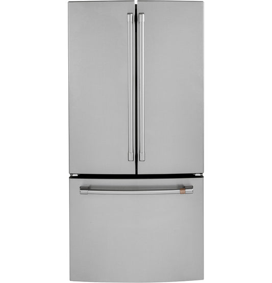 CAFE ESTAR 18.6 Cu. Ft. Counter-Depth French-Door Refrigerator - CWE19SP2NS1