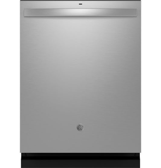 GE Top Control with Stainless Steel Interior Dishwasher Sani Cycle - GDT650SYVFS