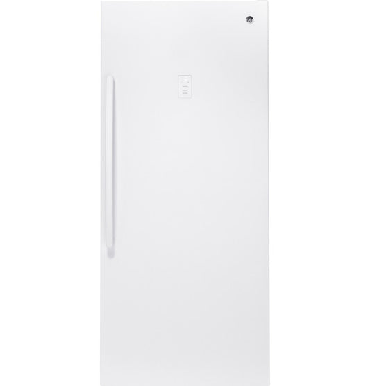 GE ESTAR 21.3 Cu. Ft. Frost-Free Garage Ready Upright Freezer - FUF21DLRWW