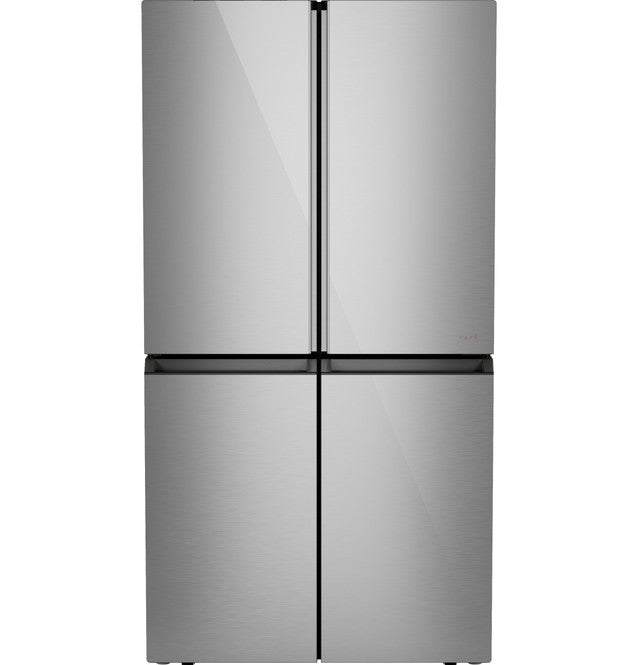 Cafe  28.3 Cu. Ft. Smart Quad-Door Refrigerator w AutoFill Pitcher - CAE28DM5TS5