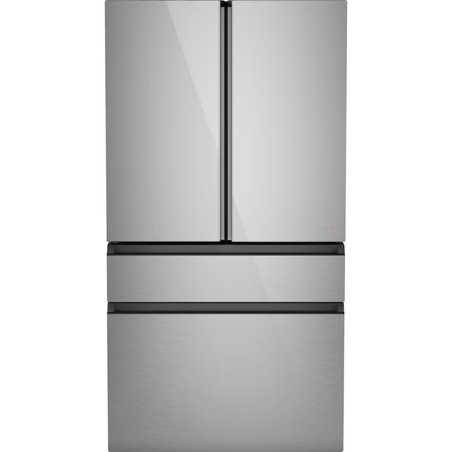 GE Cafe 28.7Cu Ft Smart 4-Door Refrigerator (Platinum Glass) - CGE29DM5TS5