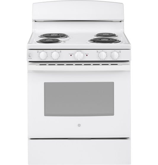 GE ESTAR 30" Free-Standing Electric Range - JBS460DMWW