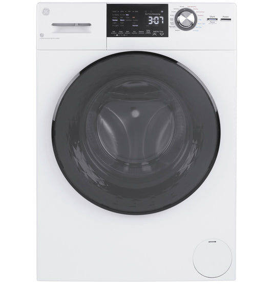 GE 2.4 cu. ft.Cap Front Load Washer/Condenser Dryer Combo - GFQ14ESSNWW