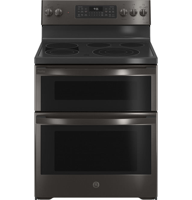 GE Profile 30" Free-Standing Electric Double Oven Convection Range - PB965BPTS