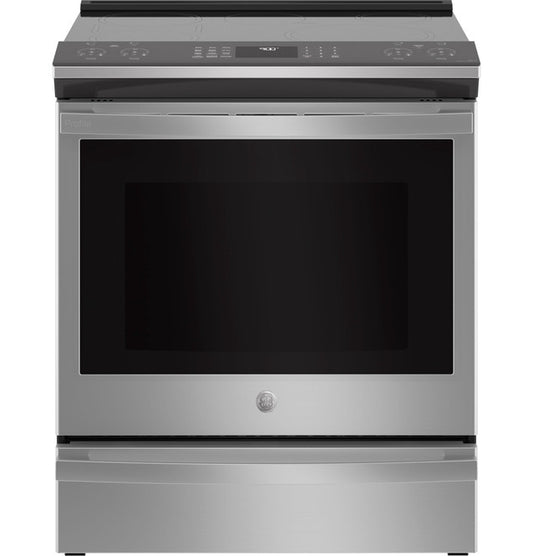 GE Profile 30" Smart Slide-In Induction and Convection Range - PHS930YPFS