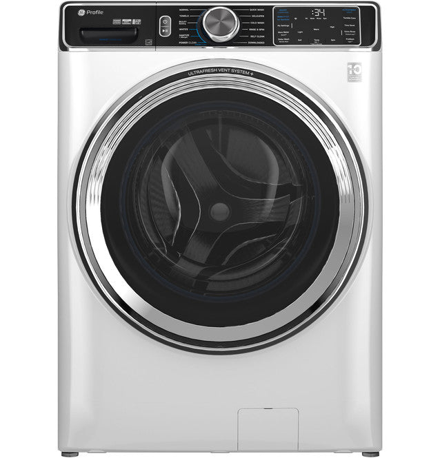 GE Profile ESTAR 5.3 cu. ft. Capacity Smart Front Load Washer - PFW870SSVWW