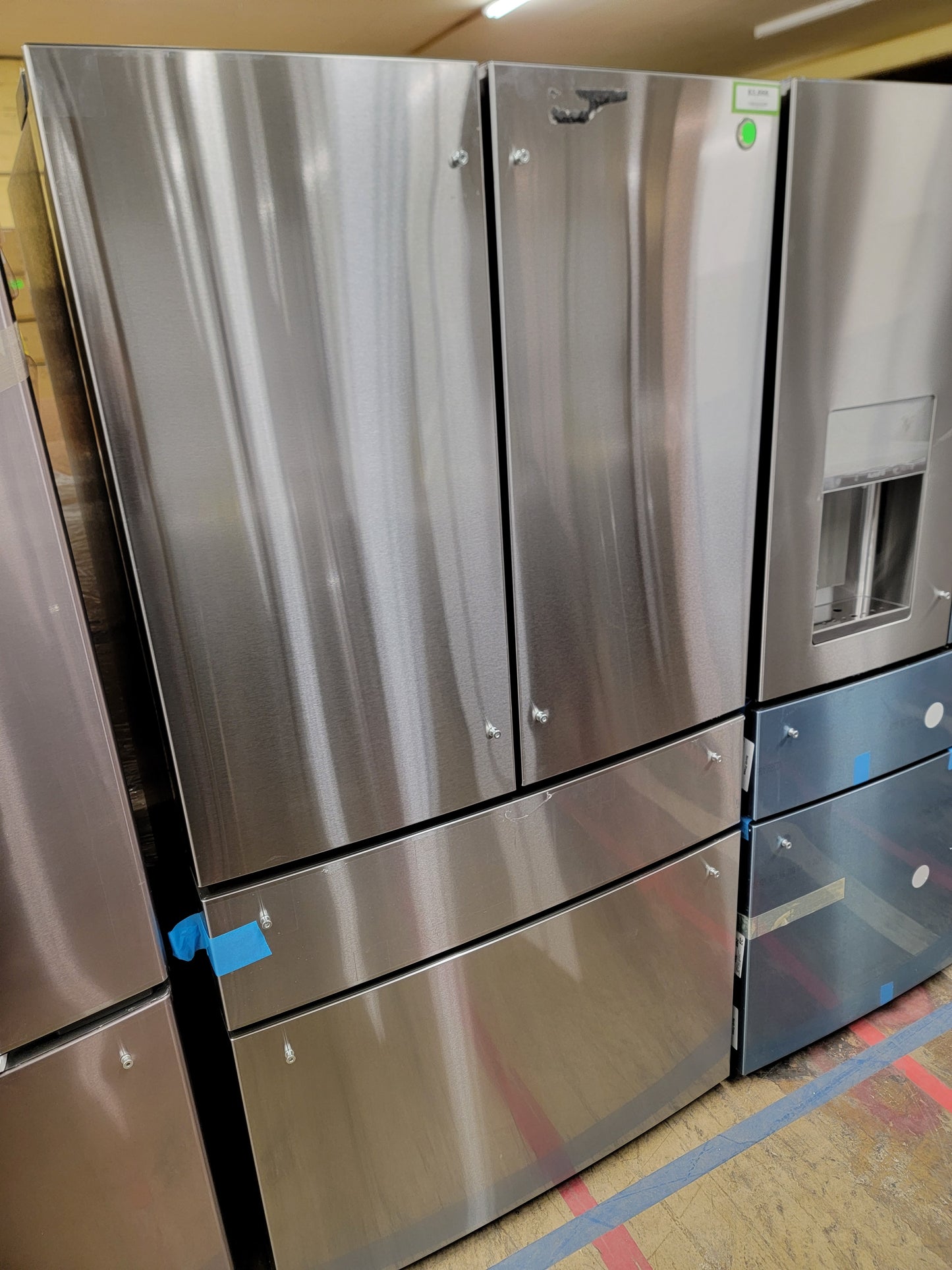 GE ESTAR 28.7 Cu. Ft. Fingerprint Resistant 4-Door Refrigerator - PGE29BYTFS