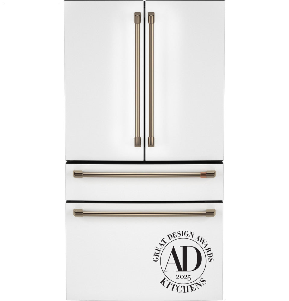 Cafe ESTAR 23.2 Cu. Ft. Counter-Depth French-Door Refrigerator - CJE23DP4WW2