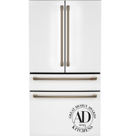 Cafe ESTAR 23.2 Cu. Ft. Counter-Depth French-Door Refrigerator - CJE23DP4WW2