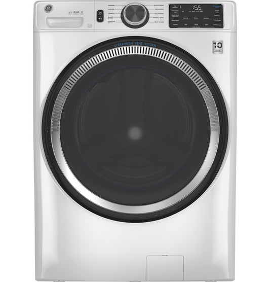 GE ESTAR 4.8 cu. ft. Cap. Smart Front Load Washer - GFW550SSNWW